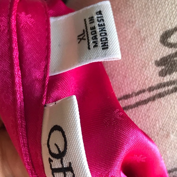 Cato XL. Pink beautiful blouse short sleeves ties - Picture 12 of 12